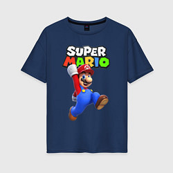 Женская футболка оверсайз Nintendo Mario