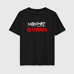 Женская футболка оверсайз YAMAHA Moto Sport
