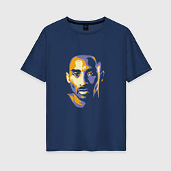 Женская футболка оверсайз Kobe Face