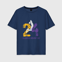 Женская футболка оверсайз Kobe Never Die - 24