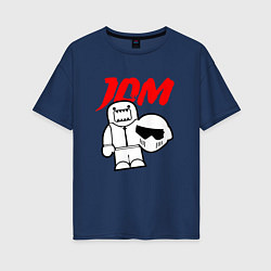 Женская футболка оверсайз JDM Japan Racer
