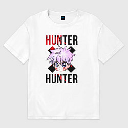 Футболка оверсайз женская Охотник х Охотник, цвет: белый