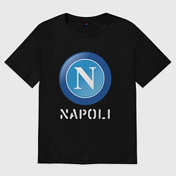 Футболка оверсайз женская SSC NAPOLI Napoli, цвет: черный