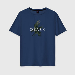 Женская футболка оверсайз Logo Ozark