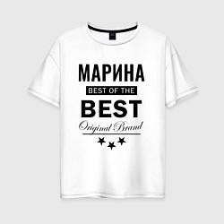 Женская футболка оверсайз МАРИНА BEST OF THE BEST