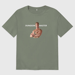 Футболка оверсайз женская Dungeon Master Billy, цвет: авокадо