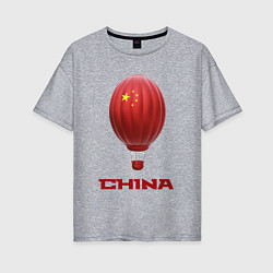 Женская футболка оверсайз 3d aerostat China