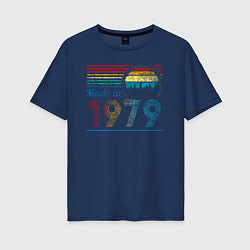 Женская футболка оверсайз Создано в 1979