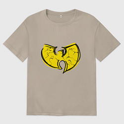 Футболка оверсайз женская Style Wu-Tang, цвет: миндальный