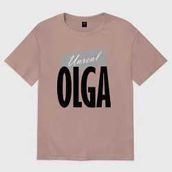 Женская футболка оверсайз Unreal Olga