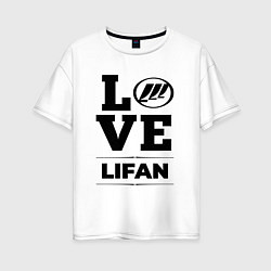 Женская футболка оверсайз Lifan Love Classic