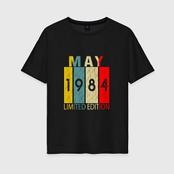 Женская футболка оверсайз 1984 - Май