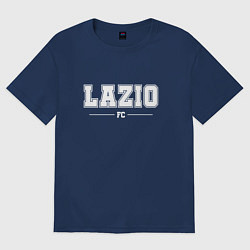 Футболка оверсайз женская Lazio football club классика, цвет: тёмно-синий