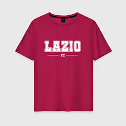 Женская футболка оверсайз Lazio football club классика