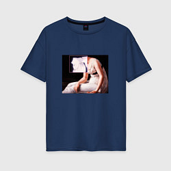 Женская футболка оверсайз Евангелион Лилит Рей