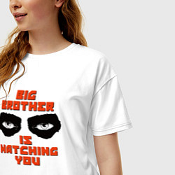 Футболка оверсайз женская TOTAL CONTROL, цвет: белый — фото 2