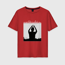 Женская футболка оверсайз World Violation Tour Depeche Mode