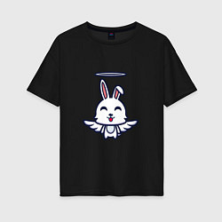 Женская футболка оверсайз Angel Bunny