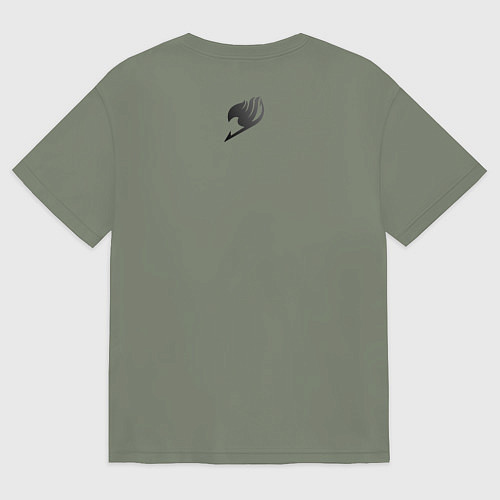 Женская футболка оверсайз Fairy Tail heroes / Авокадо – фото 2