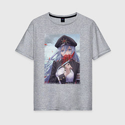 Женская футболка оверсайз Красотка Владилена - 86