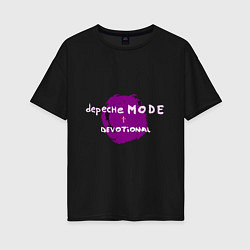 Женская футболка оверсайз Depeche mode devotional