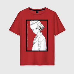 Женская футболка оверсайз Доктор Ксено: Доктор стоун