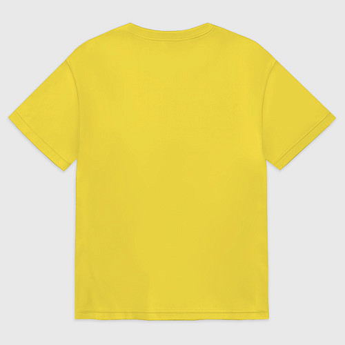 Женская футболка оверсайз World dors / Желтый – фото 2