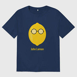 Женская футболка оверсайз John Lemon