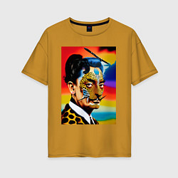 Женская футболка оверсайз Salvador Dali: Art
