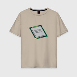 Женская футболка оверсайз IT Vagodroch processor