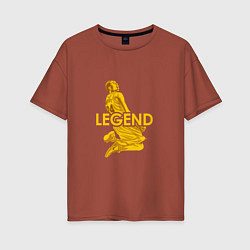 Женская футболка оверсайз Kobe legend