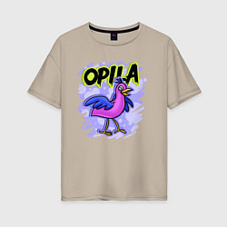 Женская футболка оверсайз Opila Bird