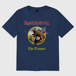 Женская футболка оверсайз The trooper Iron Maiden