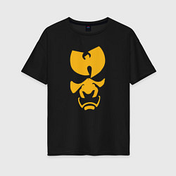 Женская футболка оверсайз Wu-Tang samurai