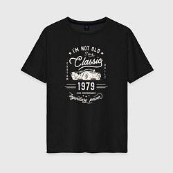 Женская футболка оверсайз Я классический 1979