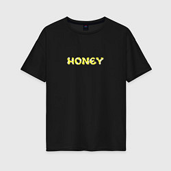 Женская футболка оверсайз Honey