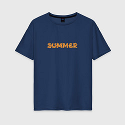 Женская футболка оверсайз Summer 2023