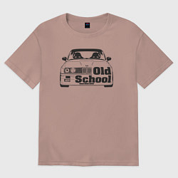 Женская футболка оверсайз BMW old school