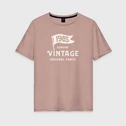 Женская футболка оверсайз 1985 подлинный винтаж - оригинальные детали