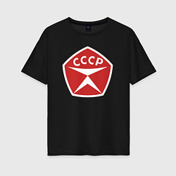 Женская футболка оверсайз Качество СССР