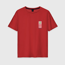 Женская футболка оверсайз Игровая приставка Тетрис - мини