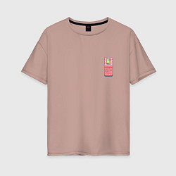 Женская футболка оверсайз Игровая приставка Тетрис - мини