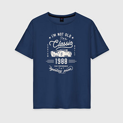 Женская футболка оверсайз Я классический 1988