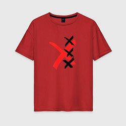 Женская футболка оверсайз Triple-X