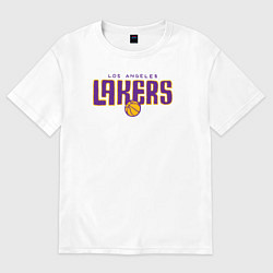 Женская футболка оверсайз Team Lakers