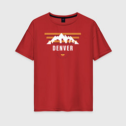 Женская футболка оверсайз NBA Denver