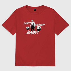 Женская футболка оверсайз Yeah buddy light weight