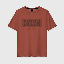 Женская футболка оверсайз Brooklyn Urban City