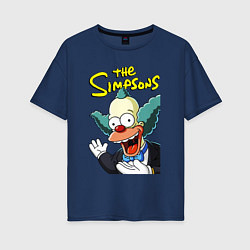 Женская футболка оверсайз Krusty the clown