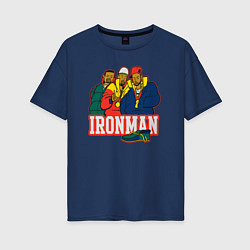Женская футболка оверсайз Ironman